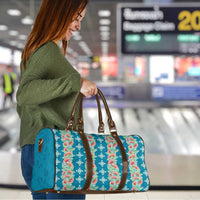 Hawaii Ohia Lehua Travel Bag Tropical Vibes Teal