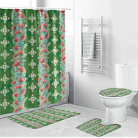 Hawaii Ohia Lehua Bathroom Set Tropical Vibes Green
