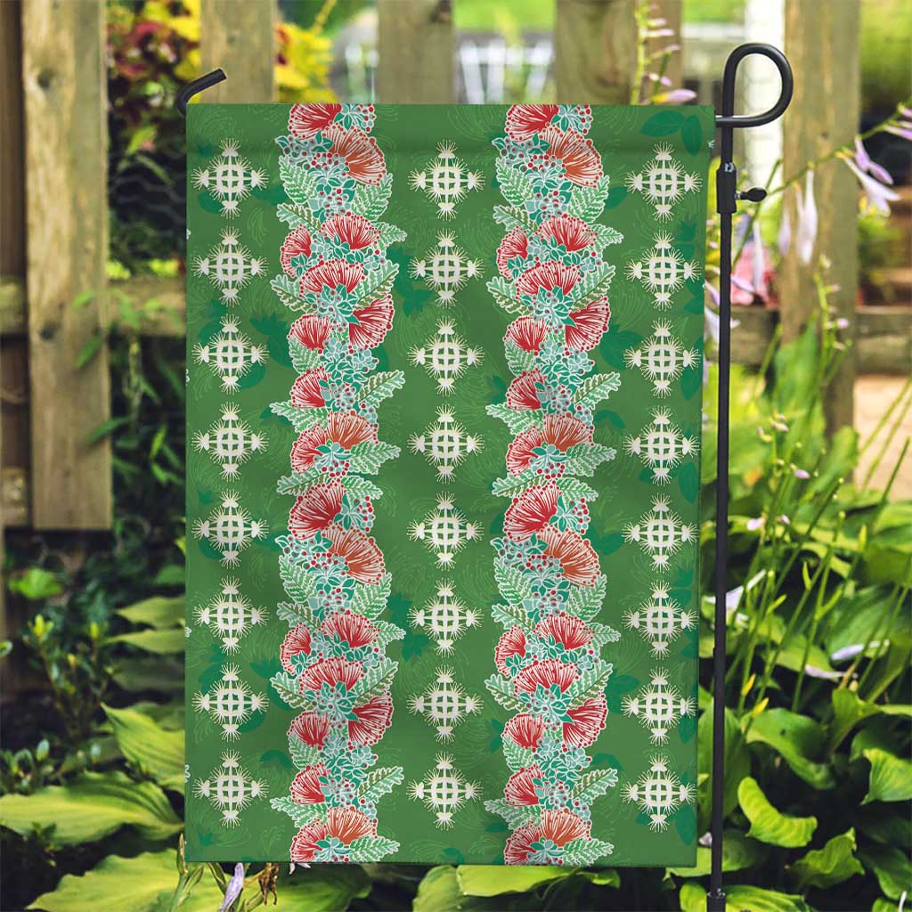 Hawaii Ohia Lehua Garden Flag Tropical Vibes Green