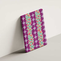 Hawaii Ohia Lehua Canvas Wall Art Tropical Vibes Fuchsia