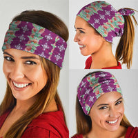 Hawaii Ohia Lehua Neck Gaiter Tropical Vibes Fuchsia