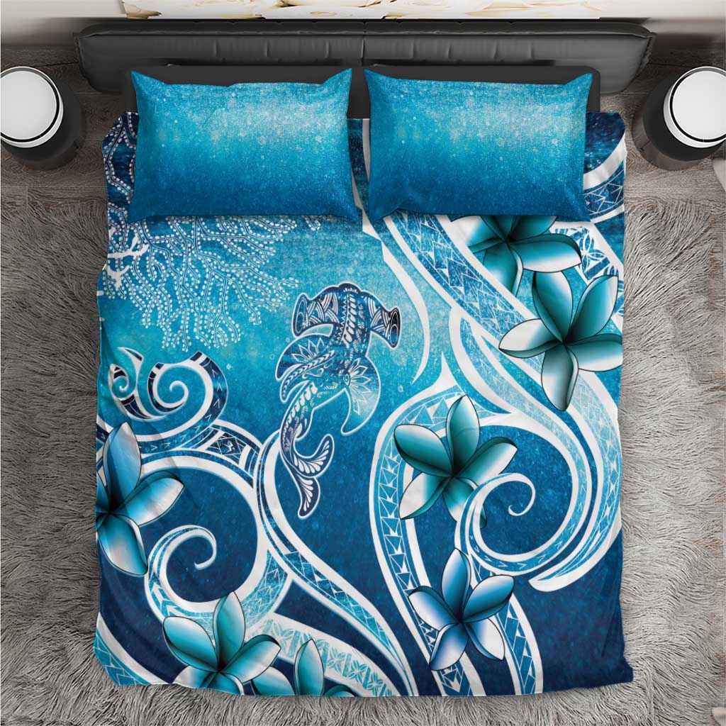 Polynesia World Ocean Day Bedding Set Ocean Style LT05 Blue - Polynesian Pride
