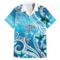 Polynesia World Ocean Day Family Matching Puletasi and Hawaiian Shirt Ocean Style