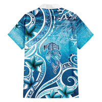 Polynesia World Ocean Day Family Matching Tank Maxi Dress and Hawaiian Shirt Ocean Style LT05 - Polynesian Pride