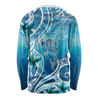 Polynesia World Ocean Day Long Sleeve Shirt Ocean Style