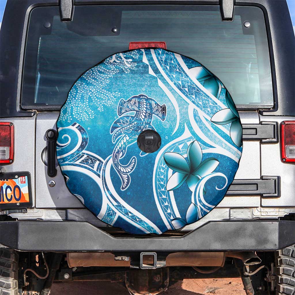 Polynesia World Ocean Day Spare Tire Cover Ocean Style LT05 Blue - Polynesian Pride