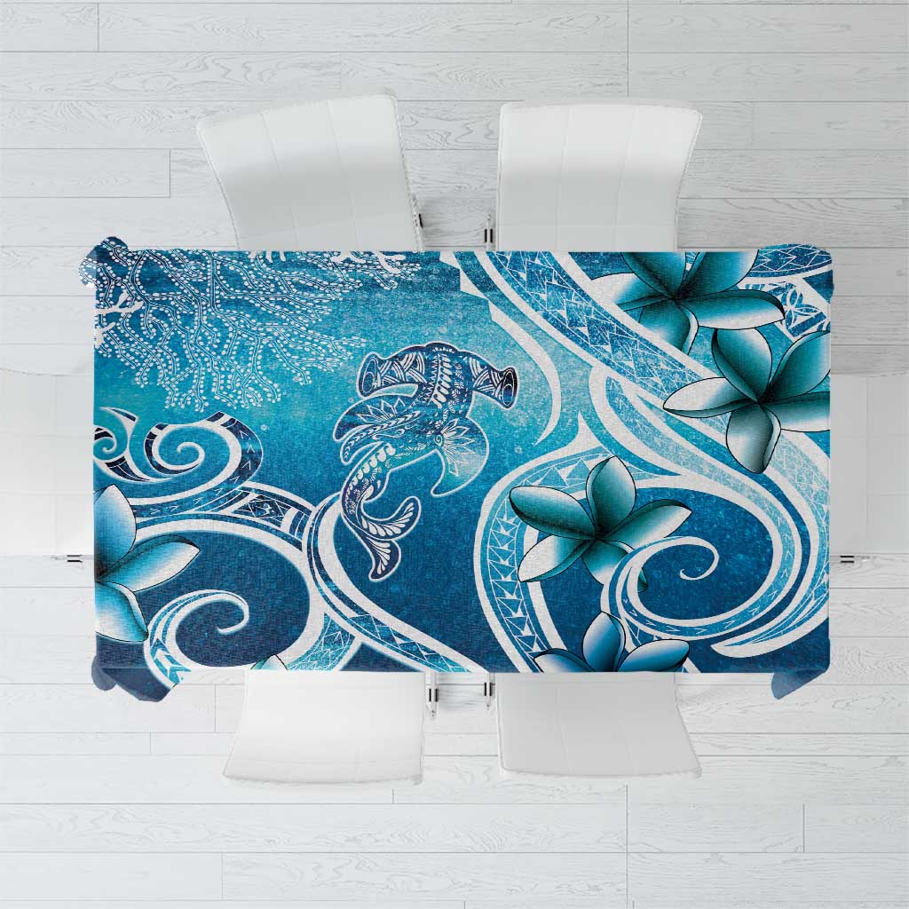 Polynesia World Ocean Day Tablecloth Ocean Style LT05 Blue - Polynesian Pride