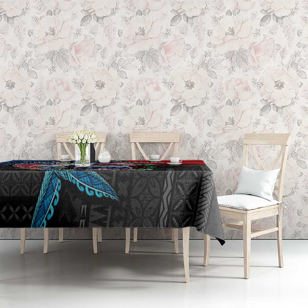 Samoa Tablecloth Humpback Whale Siapo Pattern