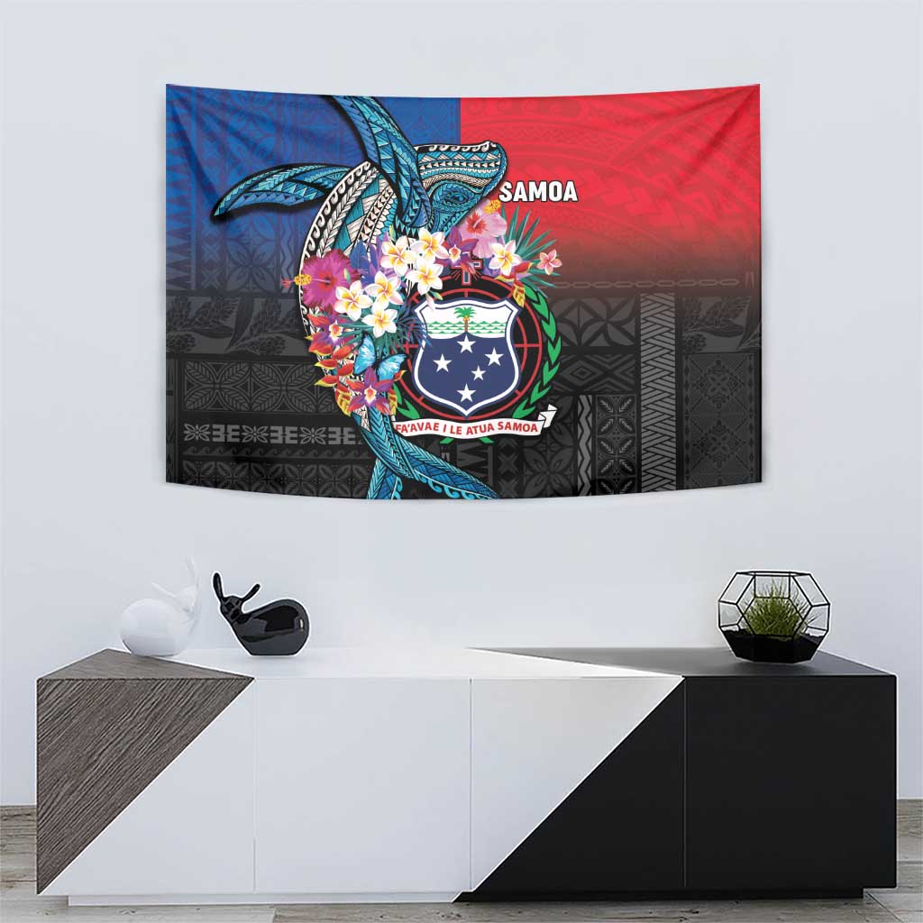 Samoa Tapestry Humpback Whale Siapo Pattern