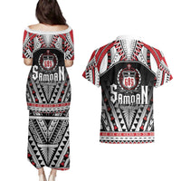Samoa Independence Day Couples Matching Puletasi and Hawaiian Shirt Proud To Be Samoan LT05 - Polynesian Pride