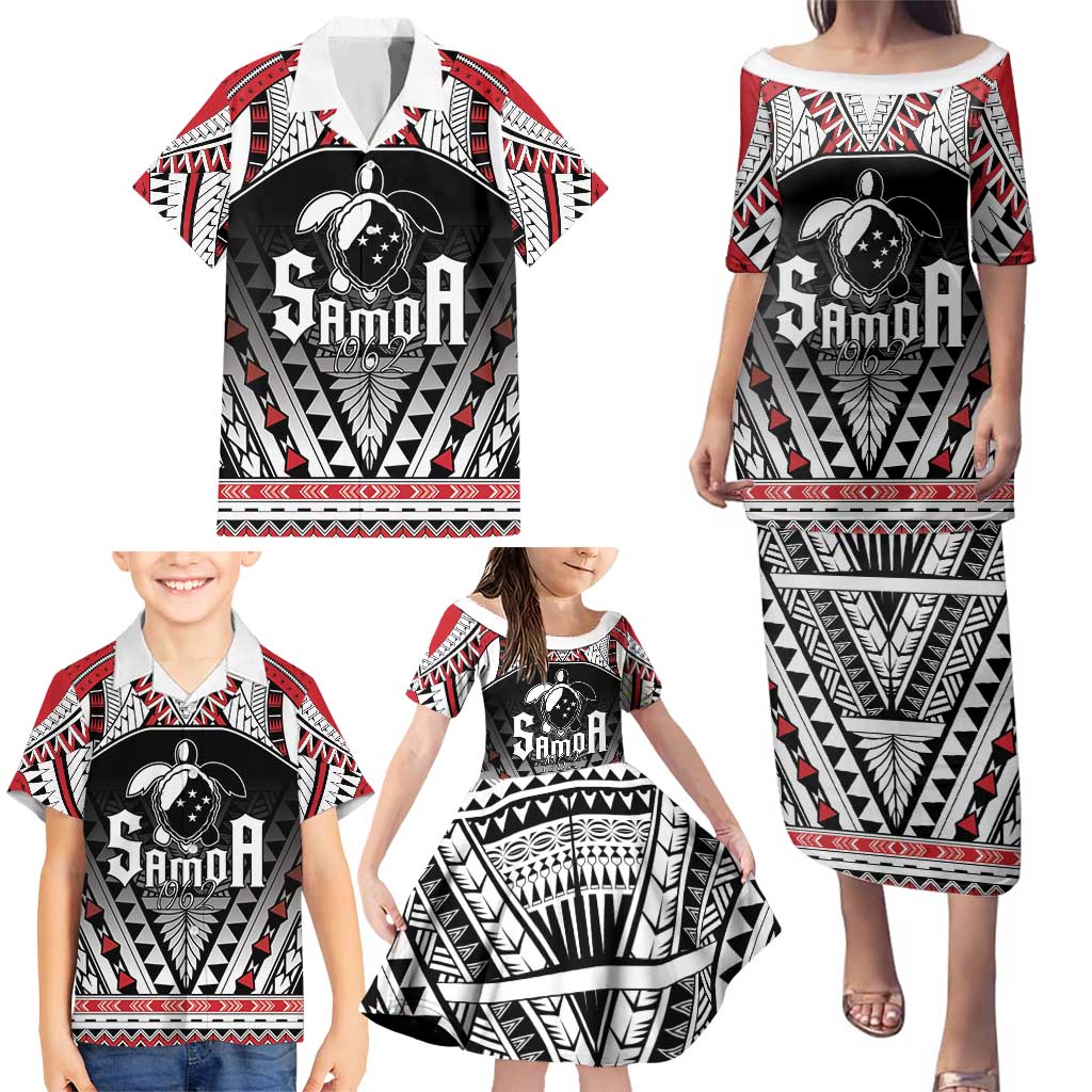 Samoa Independence Day Family Matching Puletasi and Hawaiian Shirt Proud To Be Samoan LT05 - Polynesian Pride