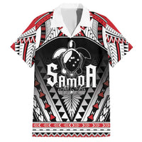 Samoa Independence Day Family Matching Short Sleeve Bodycon Dress and Hawaiian Shirt Proud To Be Samoan LT05 Dad's Shirt - Short Sleeve Black - Polynesian Pride