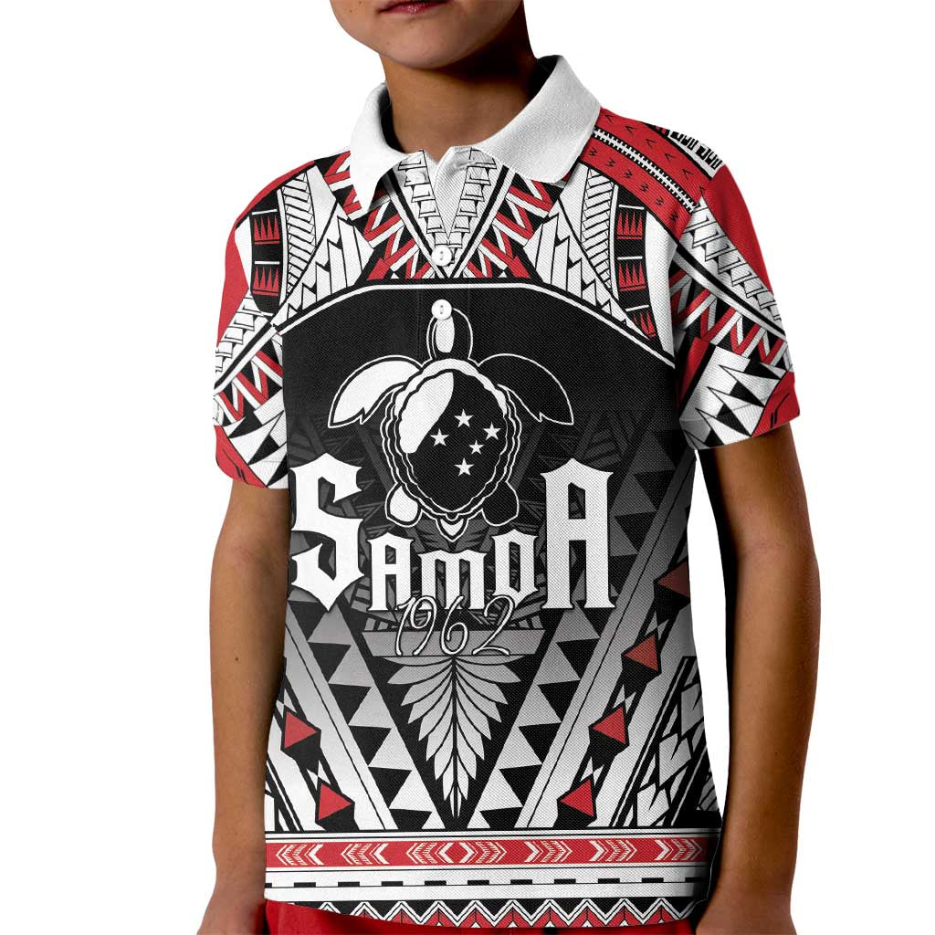 Samoa Independence Day Kid Polo Shirt Proud To Be Samoan LT05 Kid Black - Polynesian Pride