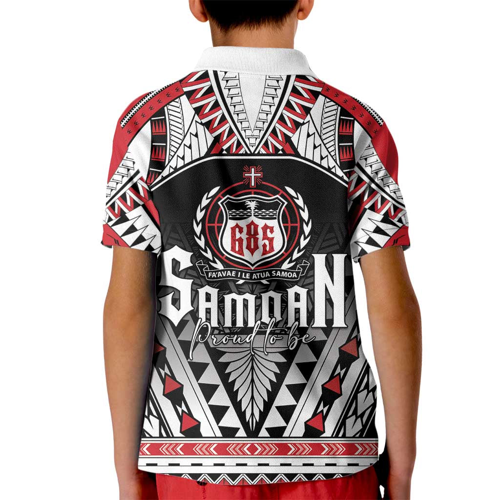Samoa Independence Day Kid Polo Shirt Proud To Be Samoan LT05 - Polynesian Pride