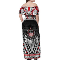Samoa Independence Day Off Shoulder Maxi Dress Proud To Be Samoan LT05 - Polynesian Pride