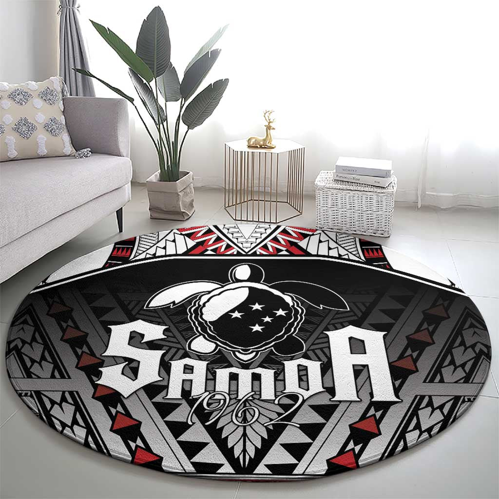 Samoa Independence Day Round Carpet Proud To Be Samoan