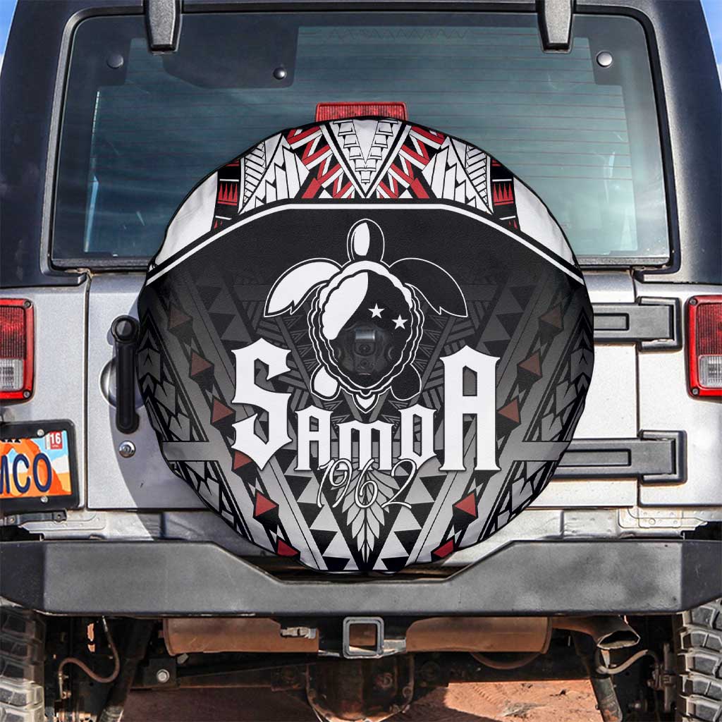 Samoa Independence Day Spare Tire Cover Proud To Be Samoan LT05 Black - Polynesian Pride