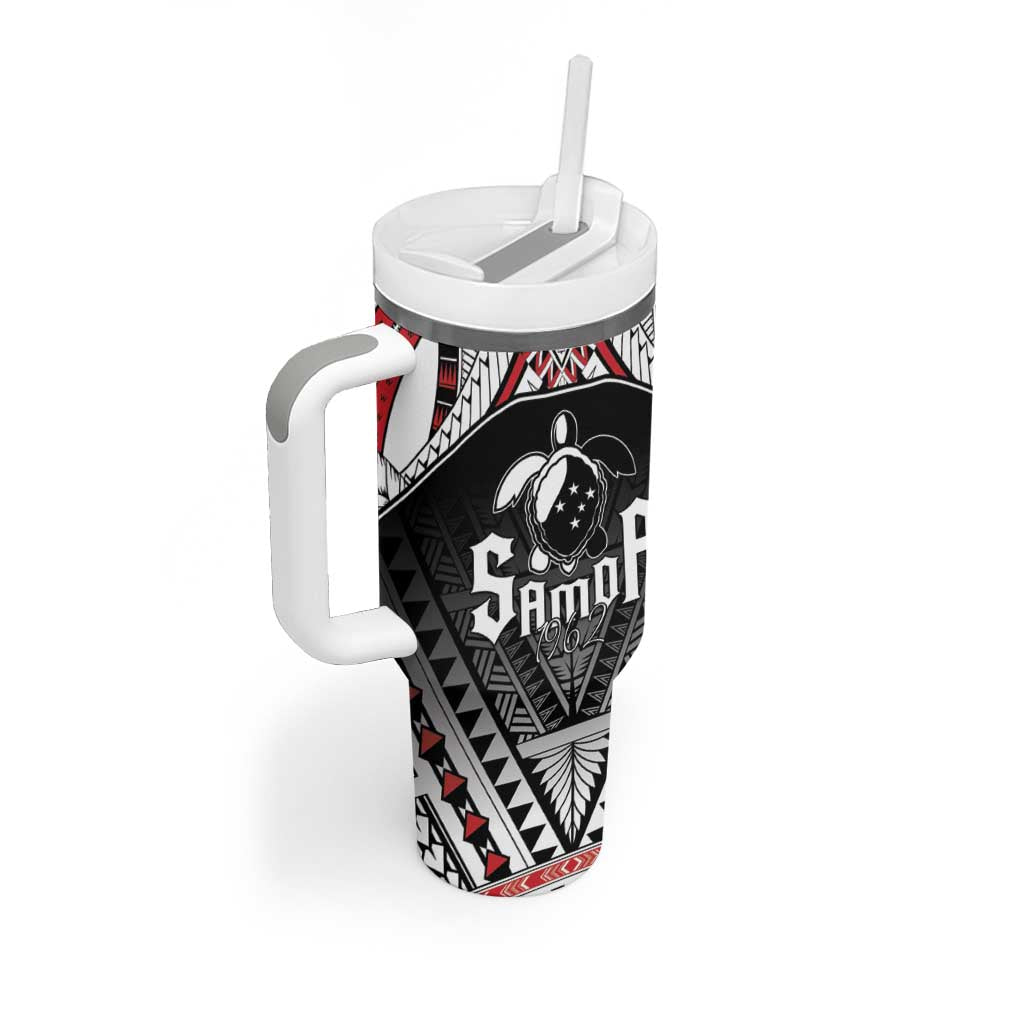 Samoa Independence Day Tumbler With Handle Proud To Be Samoan
