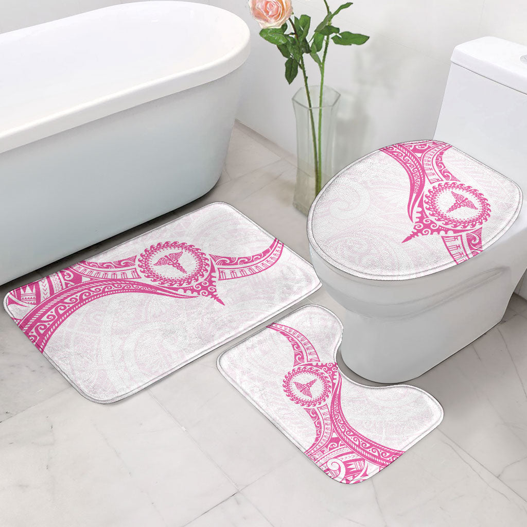 New Zealand Aotearoa Bathroom Set Nurse Tribal Pink Version