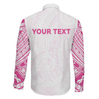 Personalised New Zealand Aotearoa Family Matching Mermaid Dress and Hawaiian Shirt Nurse Tribal Pink Version LT05 - Polynesian Pride