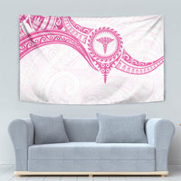New Zealand Aotearoa Tapestry Nurse Tribal Pink Version LT05 - Polynesian Pride