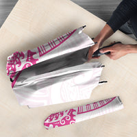 New Zealand Aotearoa Umbrella Nurse Tribal Pink Version