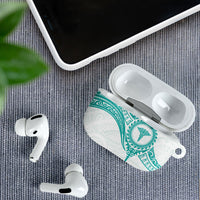 New Zealand Aotearoa AirPods Case Nurse Tribal Teal Version LT05 - Polynesian Pride