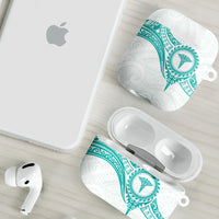 New Zealand Aotearoa AirPods Case Nurse Tribal Teal Version LT05 - Polynesian Pride