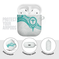 New Zealand Aotearoa AirPods Case Nurse Tribal Teal Version LT05 - Polynesian Pride