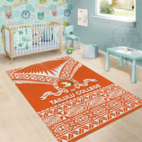 Tonga Tailulu College Area Rug Tongan Kupesi Pattern