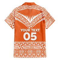 Personalised Tonga Tailulu College Family Matching Tank Maxi Dress and Hawaiian Shirt Tongan Kupesi Pattern LT05 - Polynesian Pride