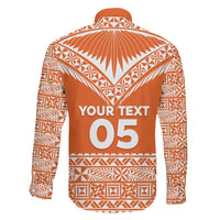 Personalised Tonga Tailulu College Family Matching Tank Maxi Dress and Hawaiian Shirt Tongan Kupesi Pattern LT05 - Polynesian Pride