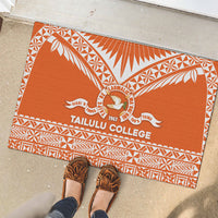 Tonga Tailulu College Rubber Doormat Tongan Kupesi Pattern