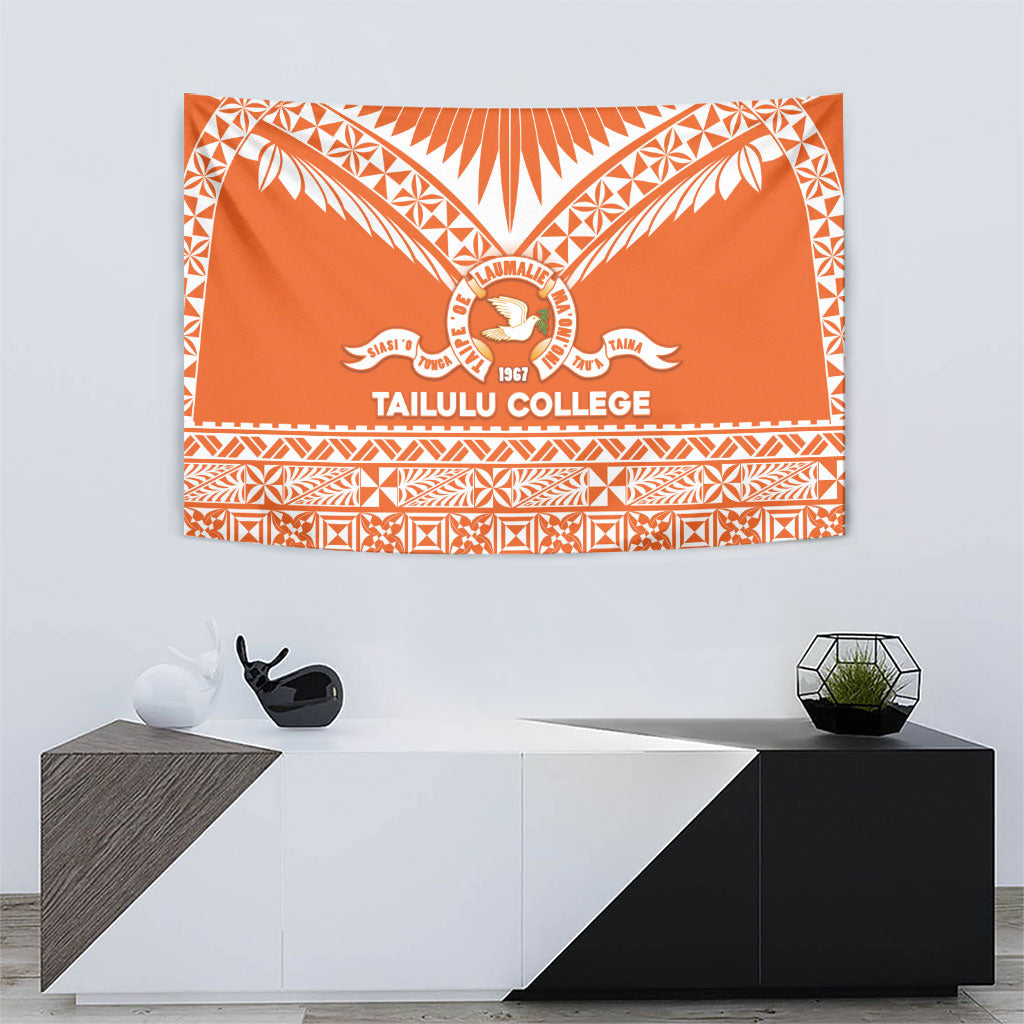 Tonga Tailulu College Tapestry Tongan Kupesi Pattern