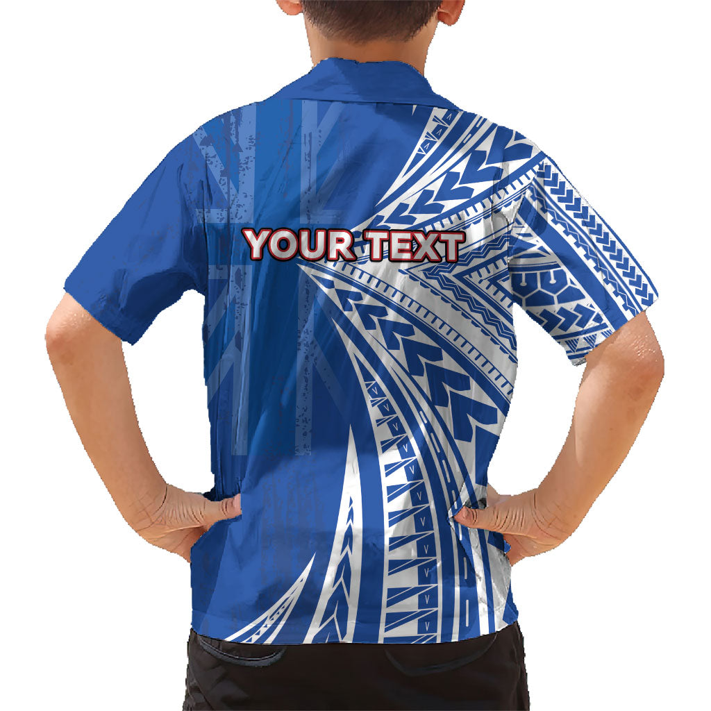 Personalised Hawaii 808 Family Matching Short Sleeve Bodycon Dress and Hawaiian Shirt Unique Style LT05 - Polynesian Pride