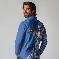 Personalised Hawaii 808 Long Sleeve Polo Shirt Unique Style