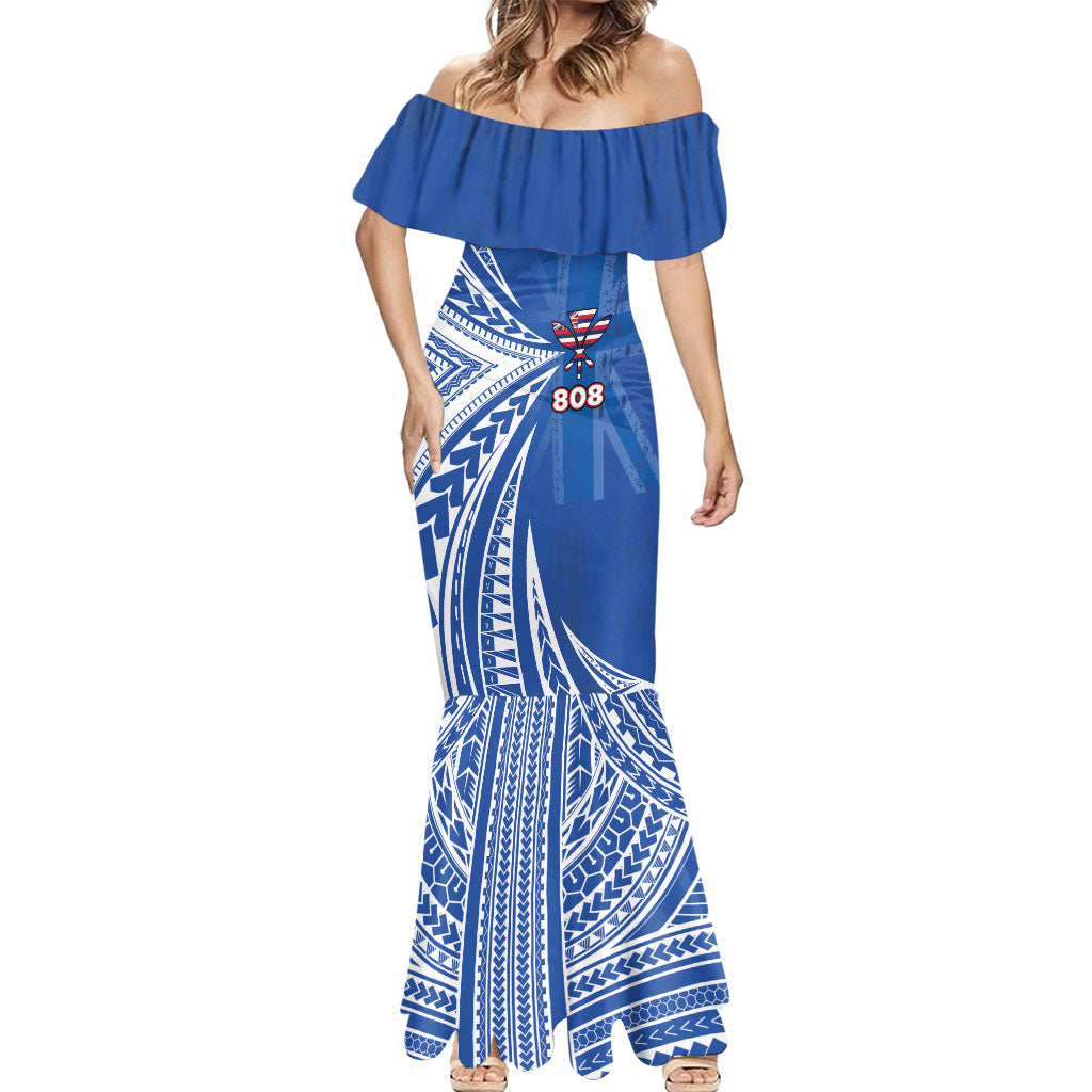 Personalised Hawaii 808 Mermaid Dress Unique Style