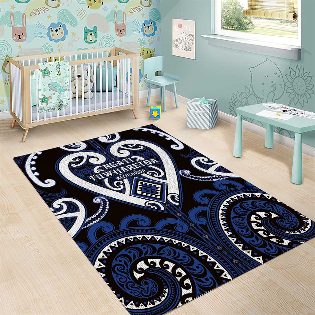 Aotearoa Ngati Tuwharetoa Area Rug Maori Tribal Pattern LT05 - Polynesian Pride