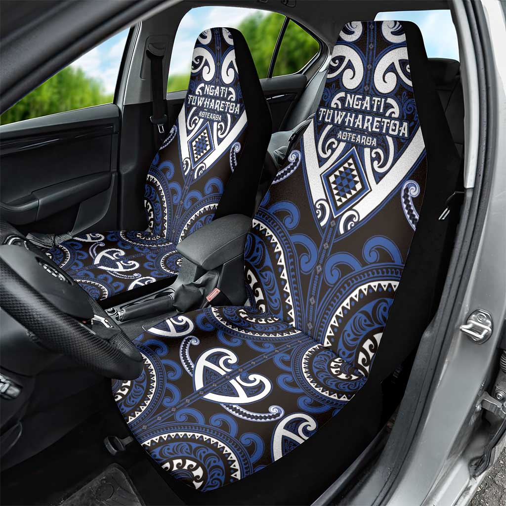Aotearoa Ngati Tuwharetoa Car Seat Cover Maori Tribal Pattern