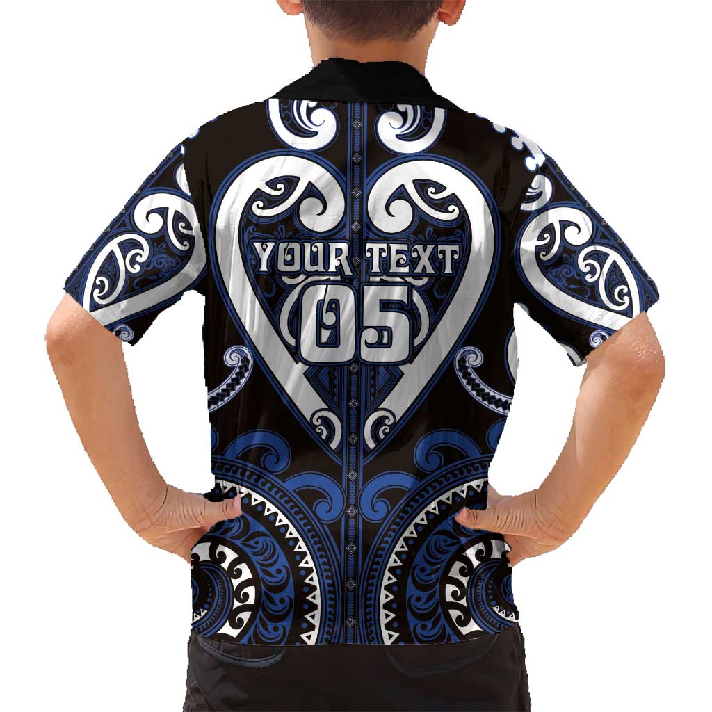 Custom Aotearoa Ngati Tuwharetoa Family Matching Long Sleeve Bodycon Dress and Hawaiian Shirt Maori Tribal Pattern