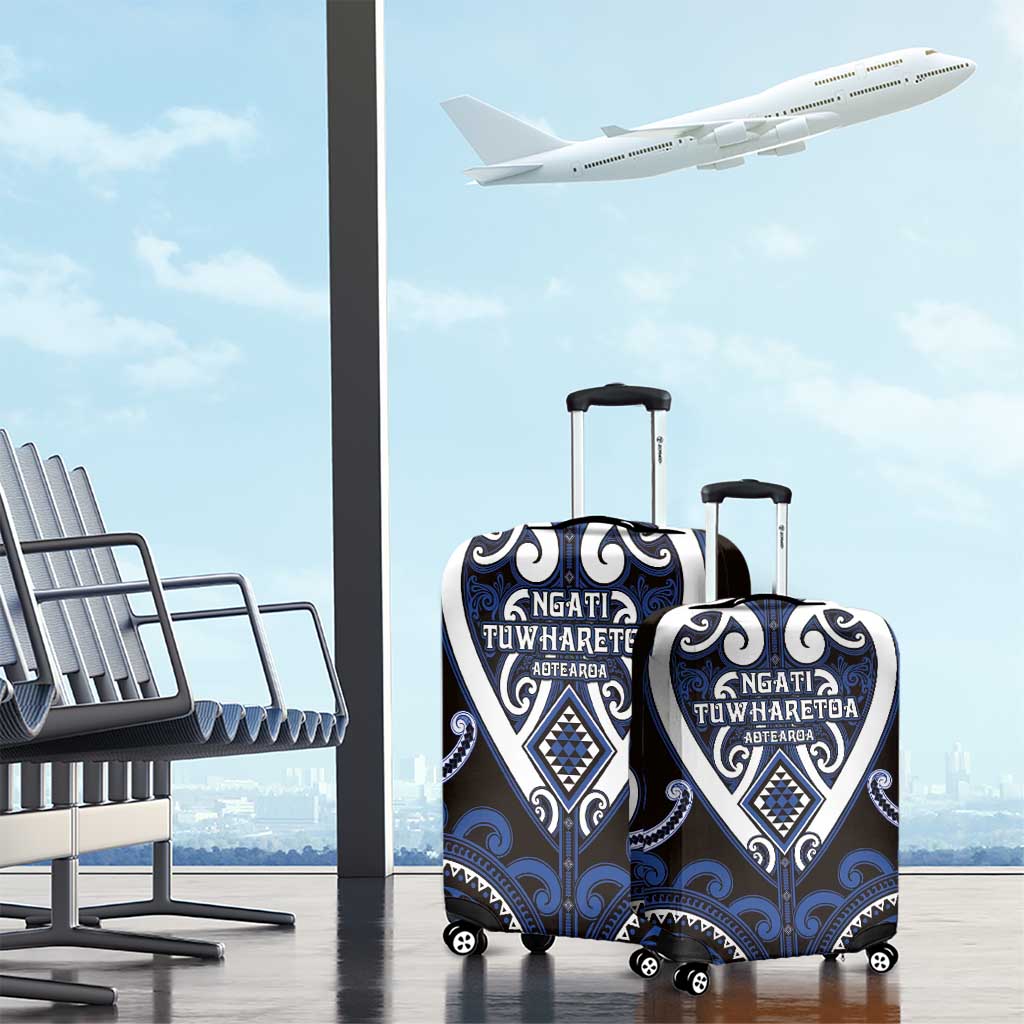 Aotearoa Ngati Tuwharetoa Luggage Cover Maori Tribal Pattern