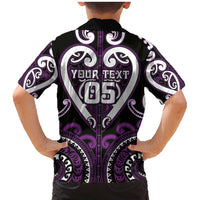 Custom Aotearoa Rangitane Family Matching Mermaid Dress and Hawaiian Shirt Maori Tribal Pattern LT05 - Polynesian Pride