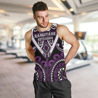 Custom Aotearoa Rangitane Men Tank Top Maori Tribal Pattern
