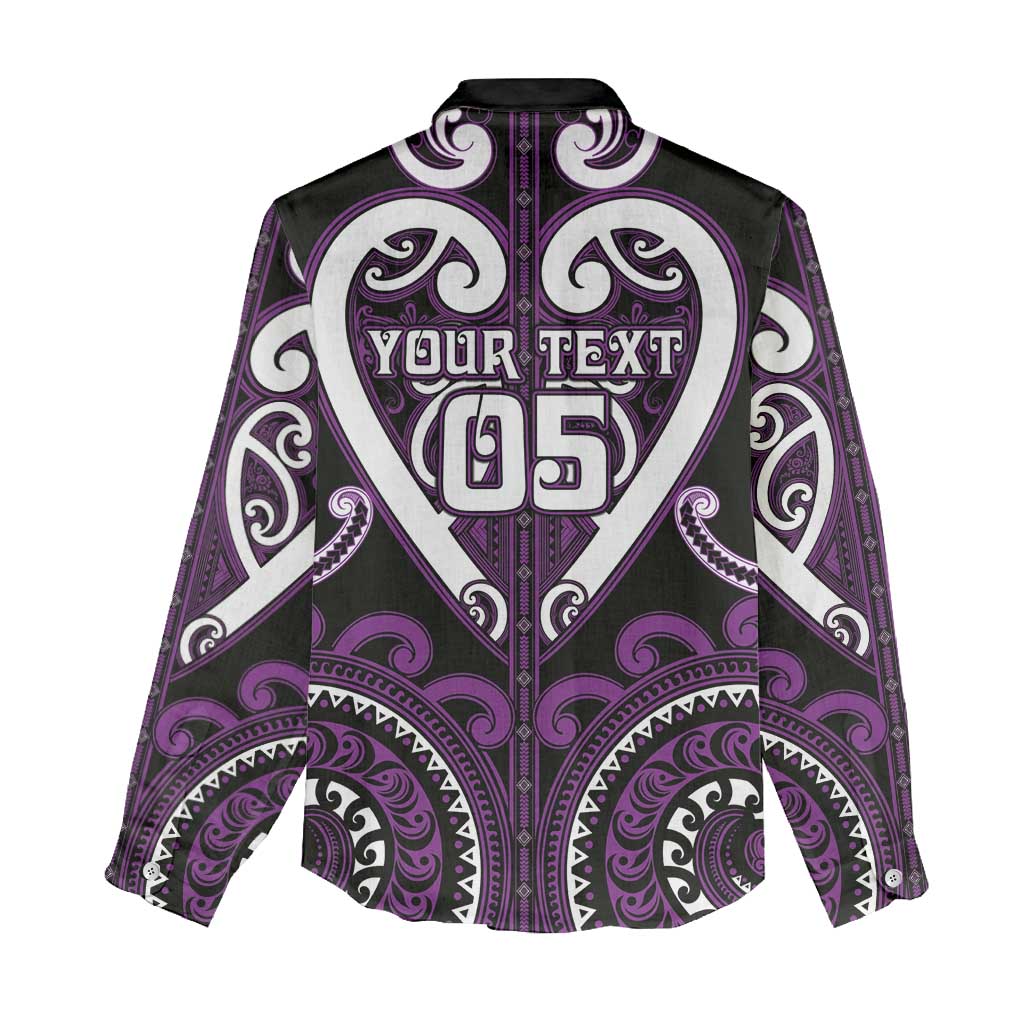 Custom Aotearoa Rangitane Women Casual Shirt Maori Tribal Pattern