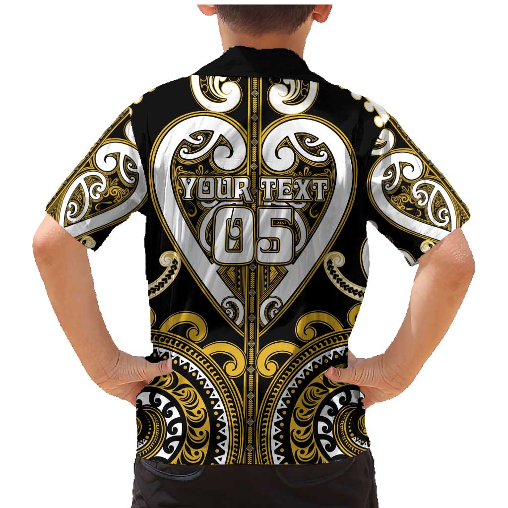 Custom Aotearoa Taranaki Family Matching Mermaid Dress and Hawaiian Shirt Maori Tribal Pattern LT05 - Polynesian Pride