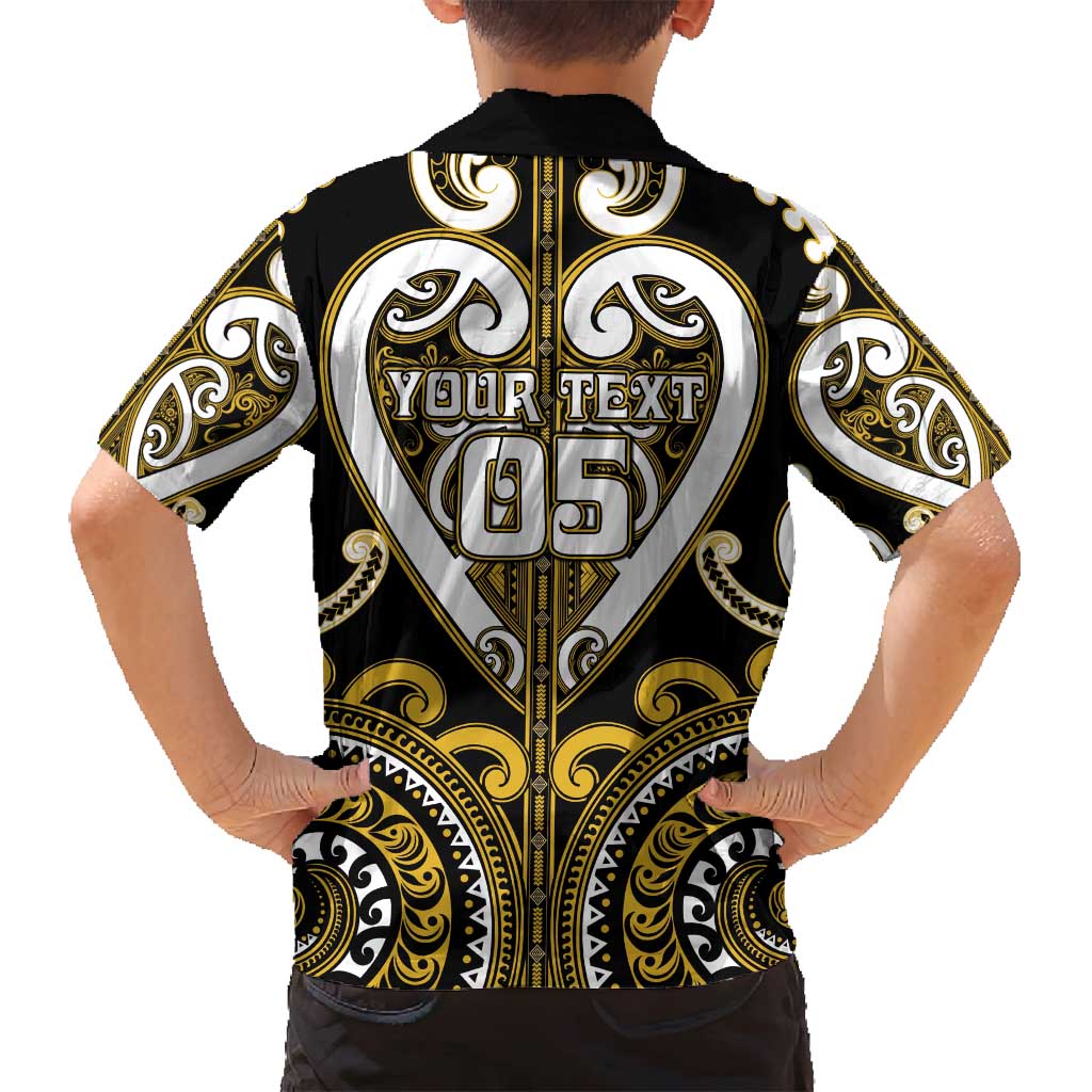 Custom Aotearoa Taranaki Family Matching Summer Maxi Dress and Hawaiian Shirt Maori Tribal Pattern LT05 - Polynesian Pride
