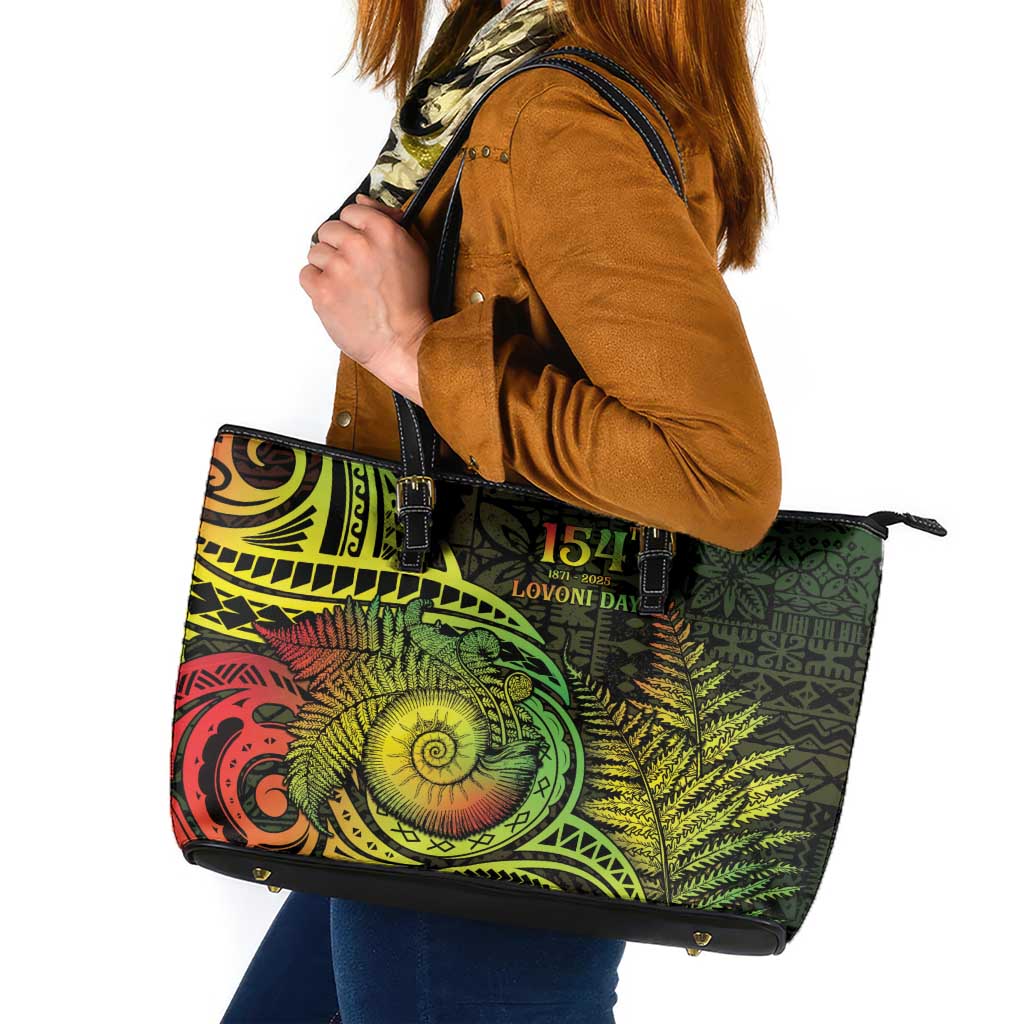 Fiji Lovoni Day Leather Tote Bag 154th Years
