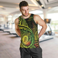 Personalised Fiji Lovoni Day Men Tank Top 154th Years LT05 Reggae - Polynesian Pride