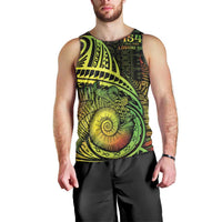 Personalised Fiji Lovoni Day Men Tank Top 154th Years LT05 - Polynesian Pride