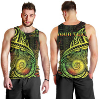 Personalised Fiji Lovoni Day Men Tank Top 154th Years LT05 - Polynesian Pride